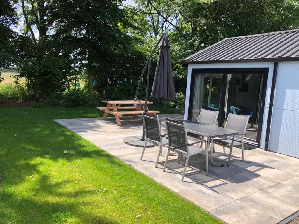 Luxe En Gezellig Chalet Aan Veluwemeer 4 Pers 许尔斯霍斯特 外观 照片